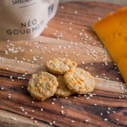 Biscuits apéritifs Néogourmets, fabriqués artisanalement sans additifs