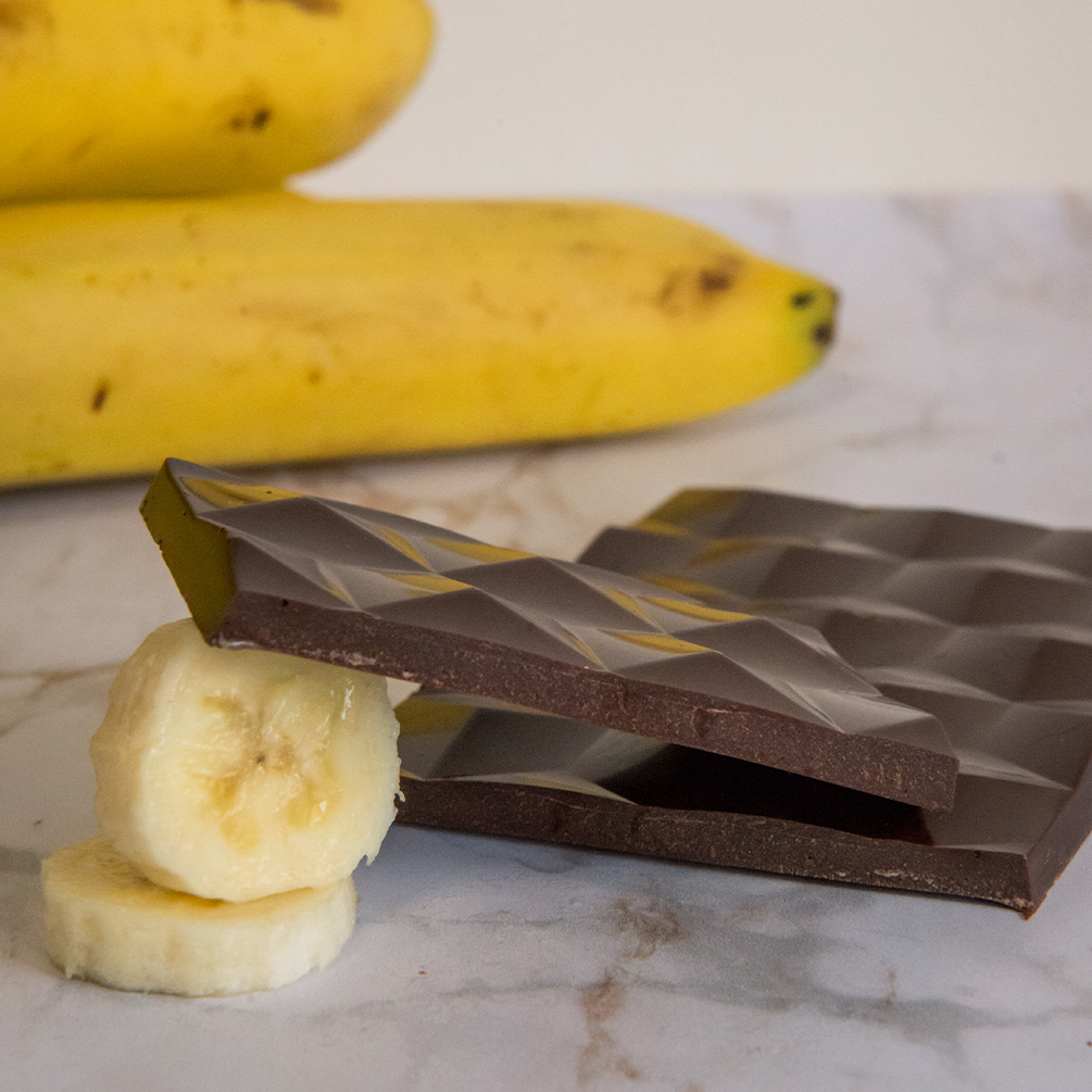 Chocolat noir 70% banane Néogourmets sans sucres ajoutés primé chef Thierry Marx